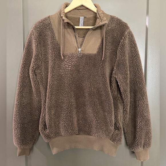 Sweaty Betty Tops - Sweaty Betty Sherpa Pullover